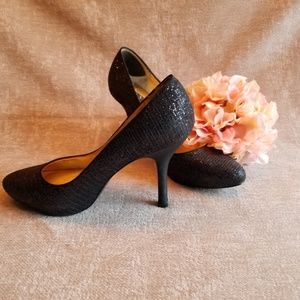 Sparkly Black pumps